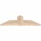 Ekena Millwork Portland Smooth Timber Gable Bracket, Douglas Fir, 36"W x 12"H x 1 1/2"D x 5 1/2"F, 8/12 Pitch GBW036X12X0206POR00SDF - alternate 3